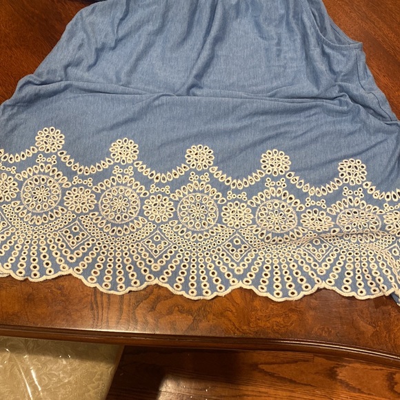 Crochet Off The Shoulder Top - Picture 3 of 4